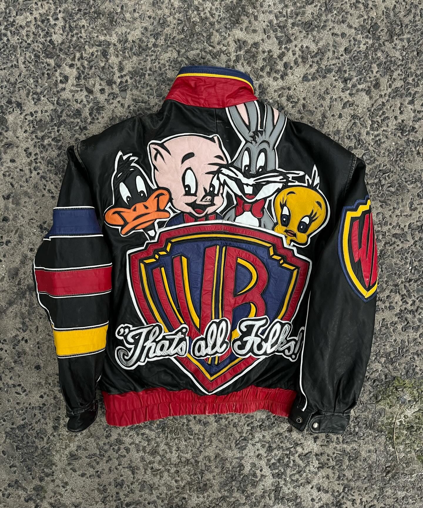 Looney tune leather jacket - Etsy.de