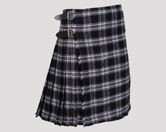 Robe de mariée en kilt tartan de cheval de fer faite à la main pour lui