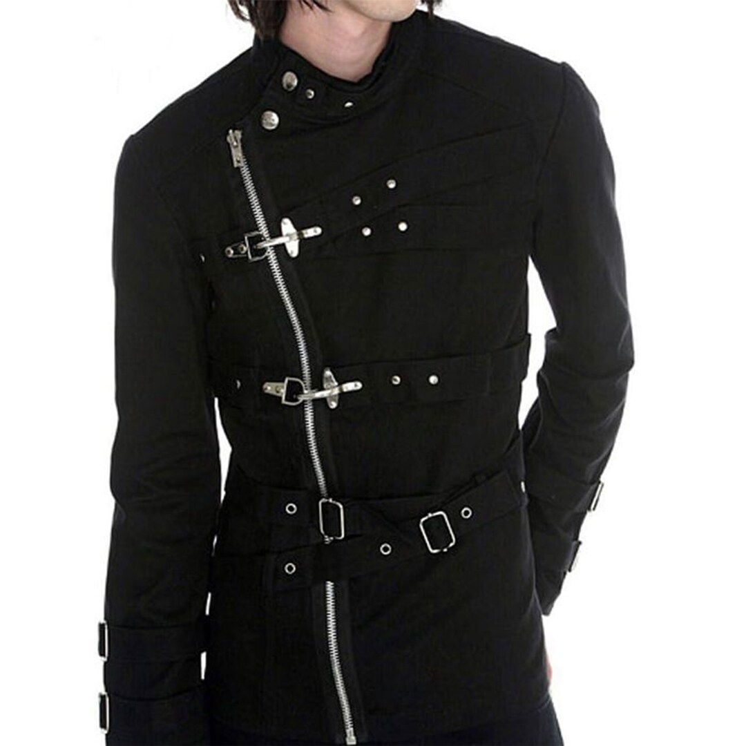 Military Drummer Jacket Black Parade Jacket Goth Punk Adam Ant Vtg