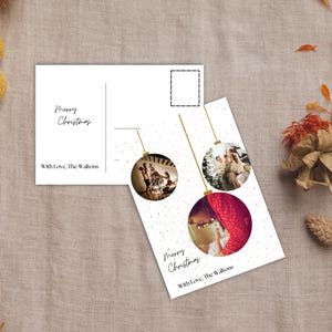 Cartão postal de Natal | Carregue sua própria foto Cartão postal de Natal | Cartão postal de Natal | Cartão de felicitações de Natal | Cartão postal personalizado