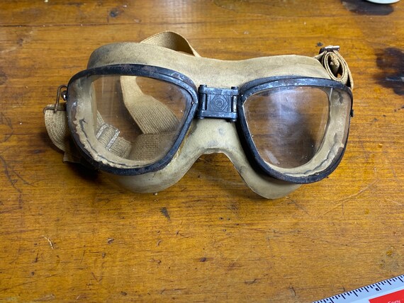 AN-6530 occhiali da aviatore / occhiali da moto d'epoca | Etsy Italia