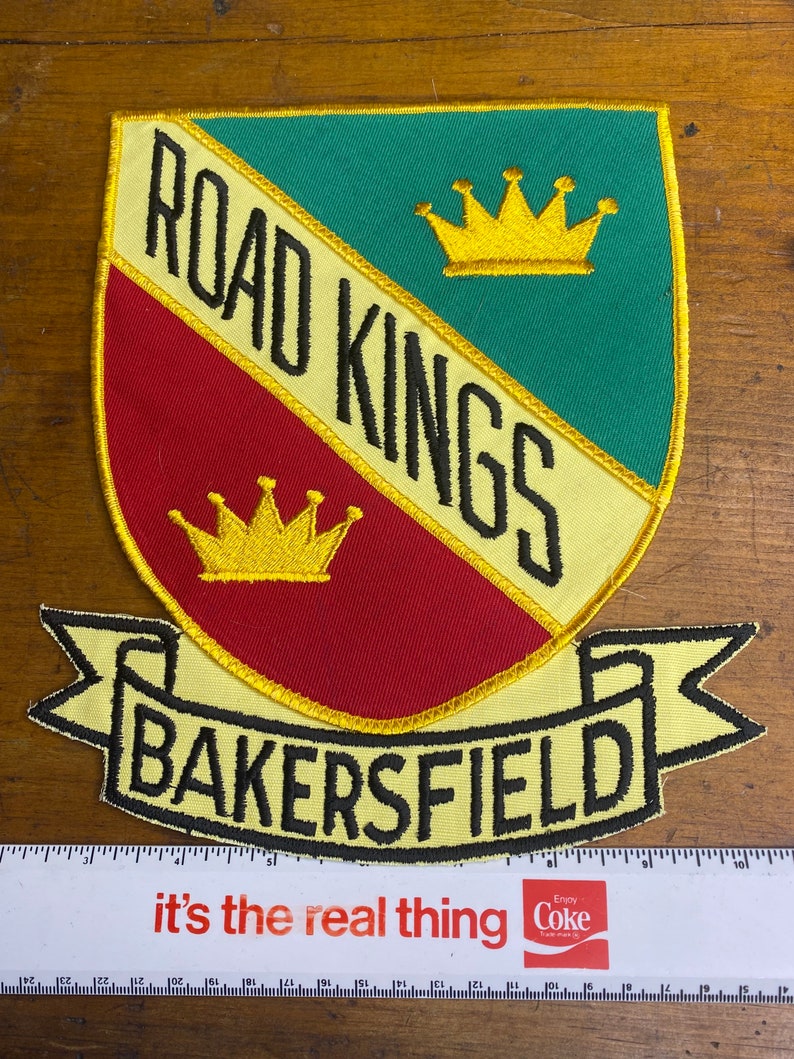 Vintage Road Kings Motorcycle Club Car Club Patch Etsy