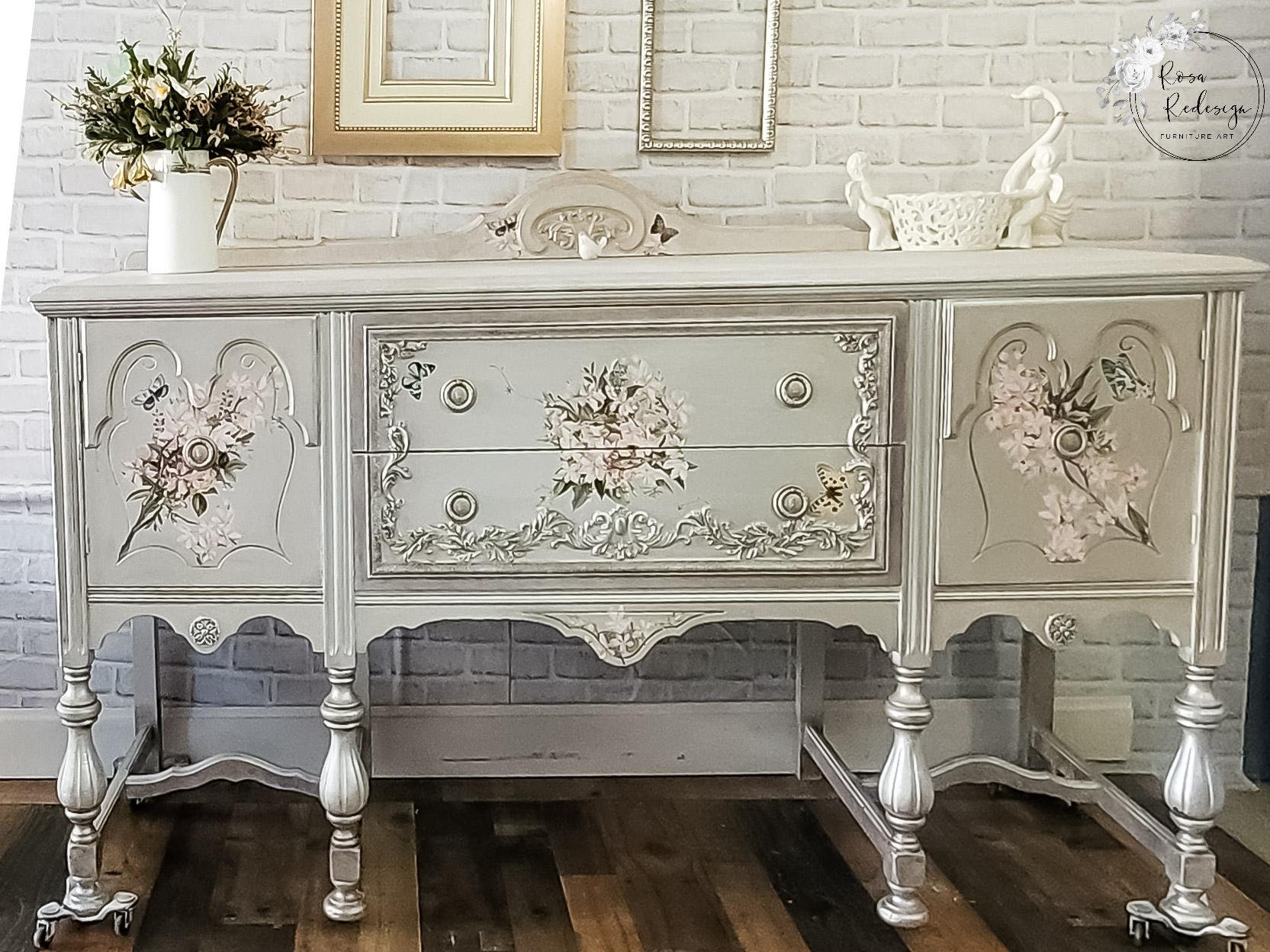 Sold Out jacobean Buffet Sideboard French Country Buffet Hand