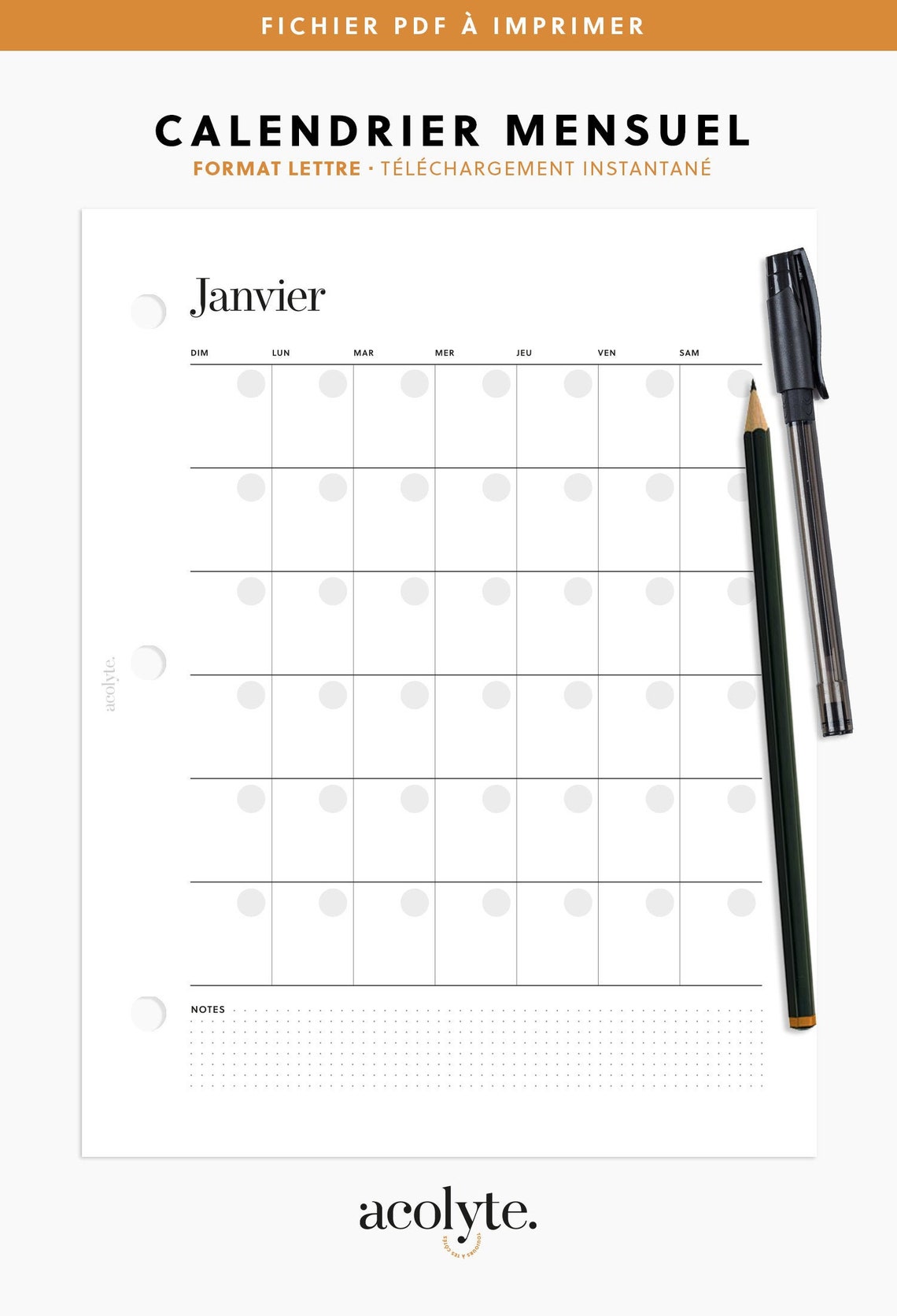 calendrier 8 lettres