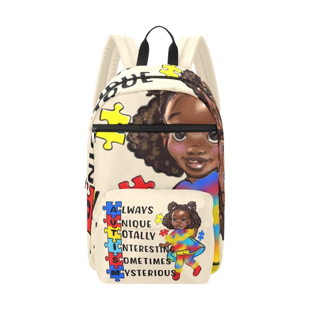 Autism Girl Backpack - Etsy