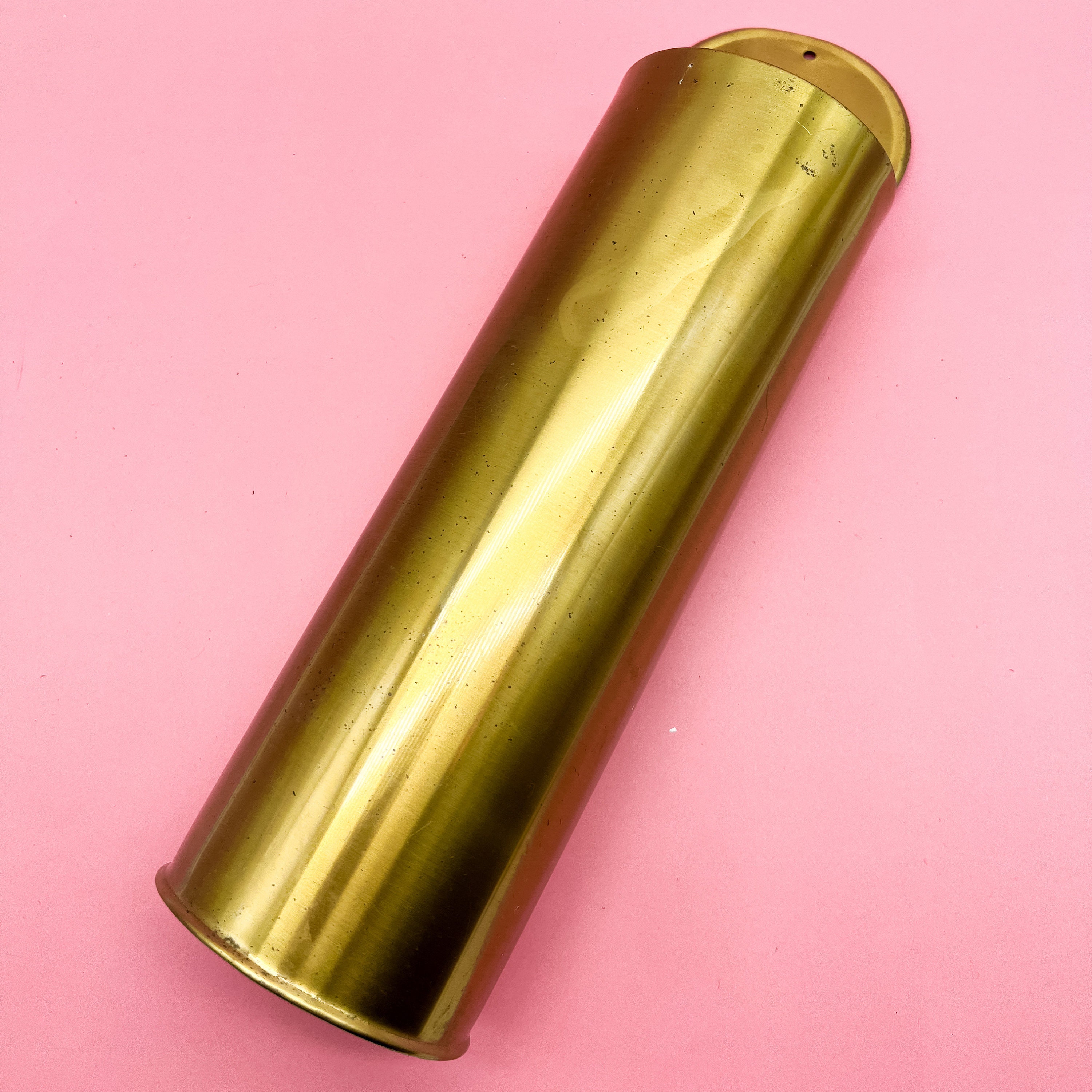 Vintage Brass Wallmountable Match Holder Tall Match Holder Etsy