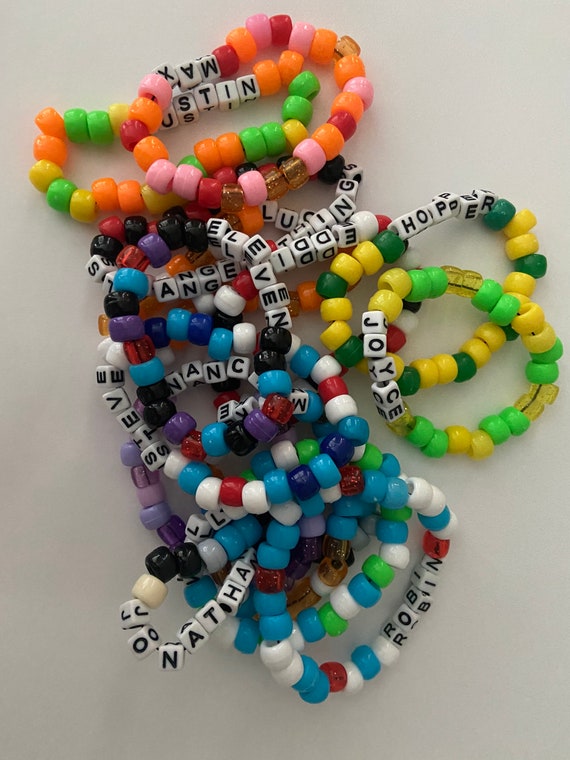 Stranger things bead bracelet sale