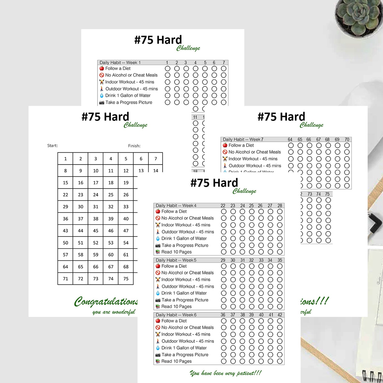 75-hard-tracker-75-hard-challenge-journal-75-hard-printable-75-hard-challenge-tracker-75-hard