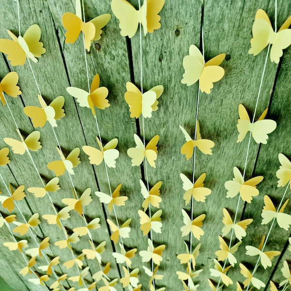 Butterfly Garland Etsy