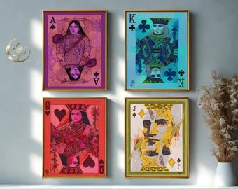 Royal Solitaire Art Set: limited edition signed art collection