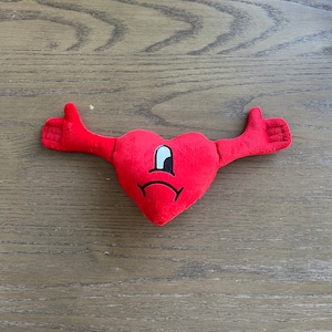 Bad Bunny heart, verano sin ti, peluche corazón benito, plushies | Gifts for Mother&#39;s Day, Graduation, Valentine&#39;s Day, Birthday