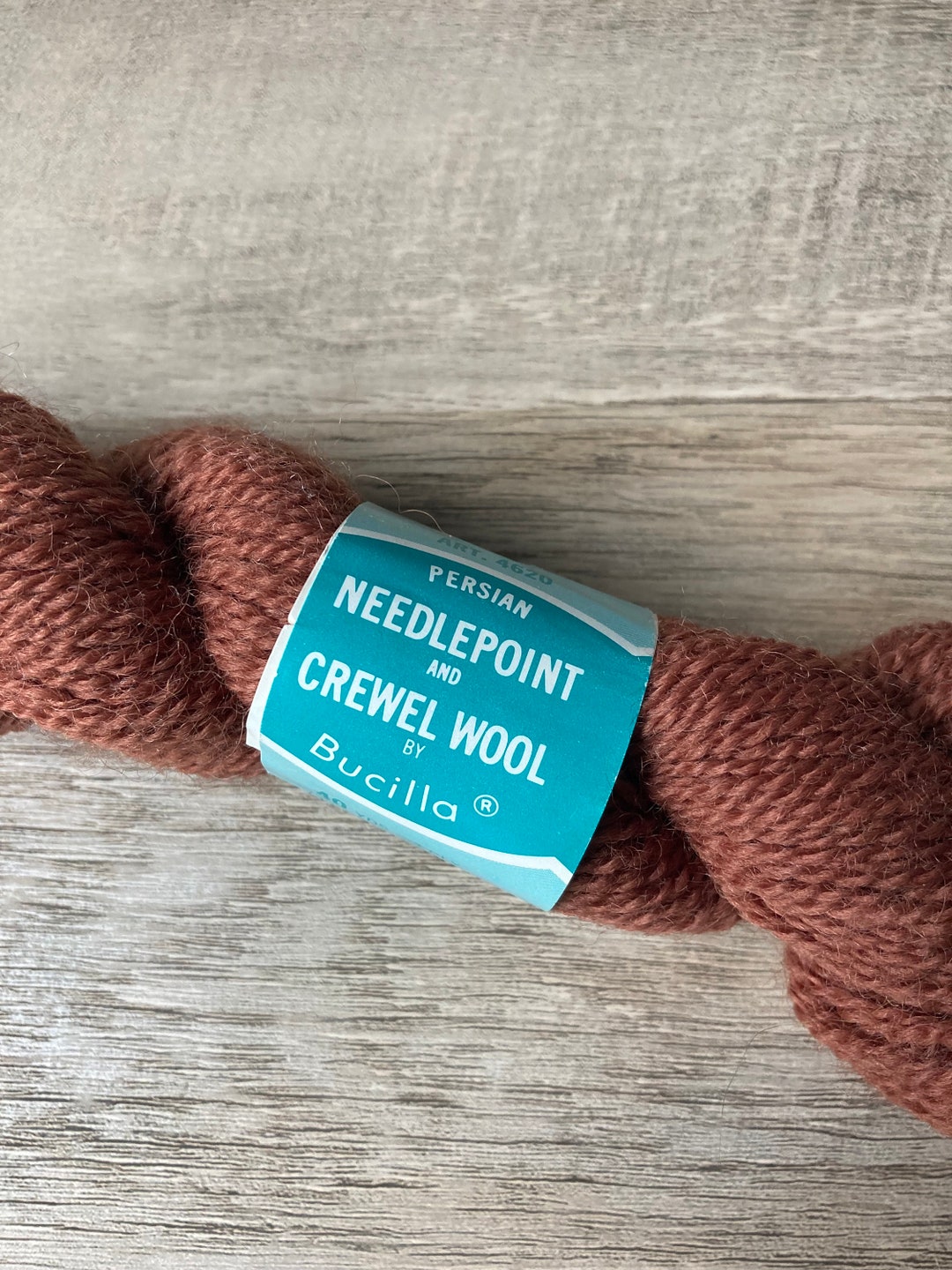 Vintage Bucilla Persian Tapestry Wool Needlepoint/crewel Yarn Etsy