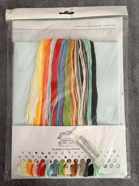 Bothy Threads Pirat Schiff Kreuzstich Kit XCT7 – Komplettes Set Für Anfänger & Profis