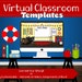 Virtual Classroom Nautical Theme | Distance Learning | Education ...