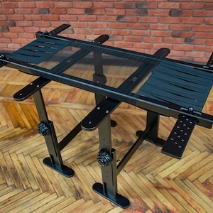 Tambour Embroidery Frame, Ebony Wooden Frame For Luneville Embroidery