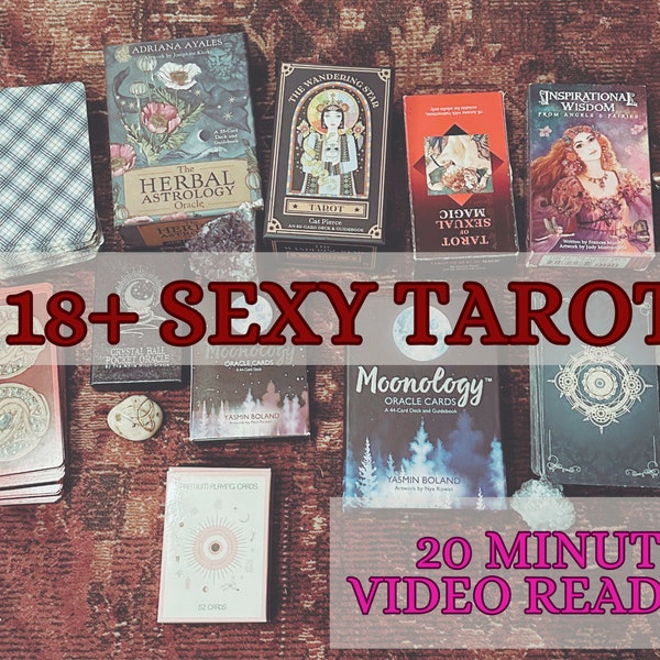 18+ Tarot: Love Reading • Tarot • personalized video