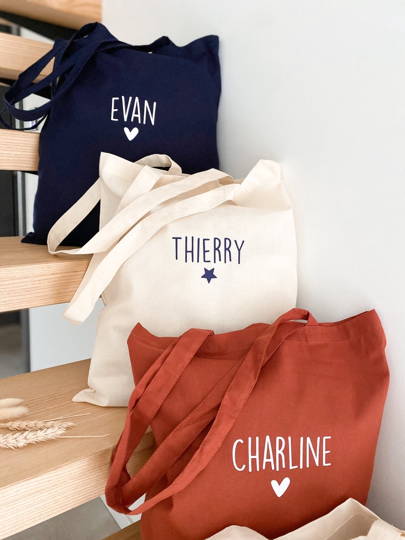 Personalized tote bag for children image 2