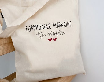 Tote bag personnalisable maman