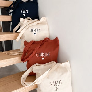 Personalized tote bag for children