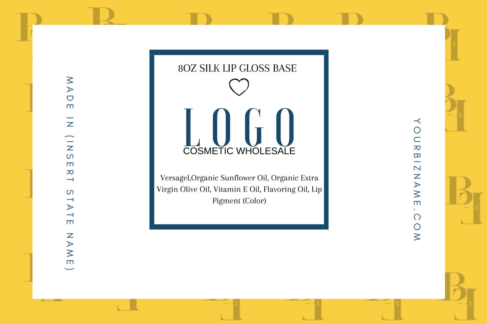 Product Label Canva Template Edit in Canva Instant Etsy