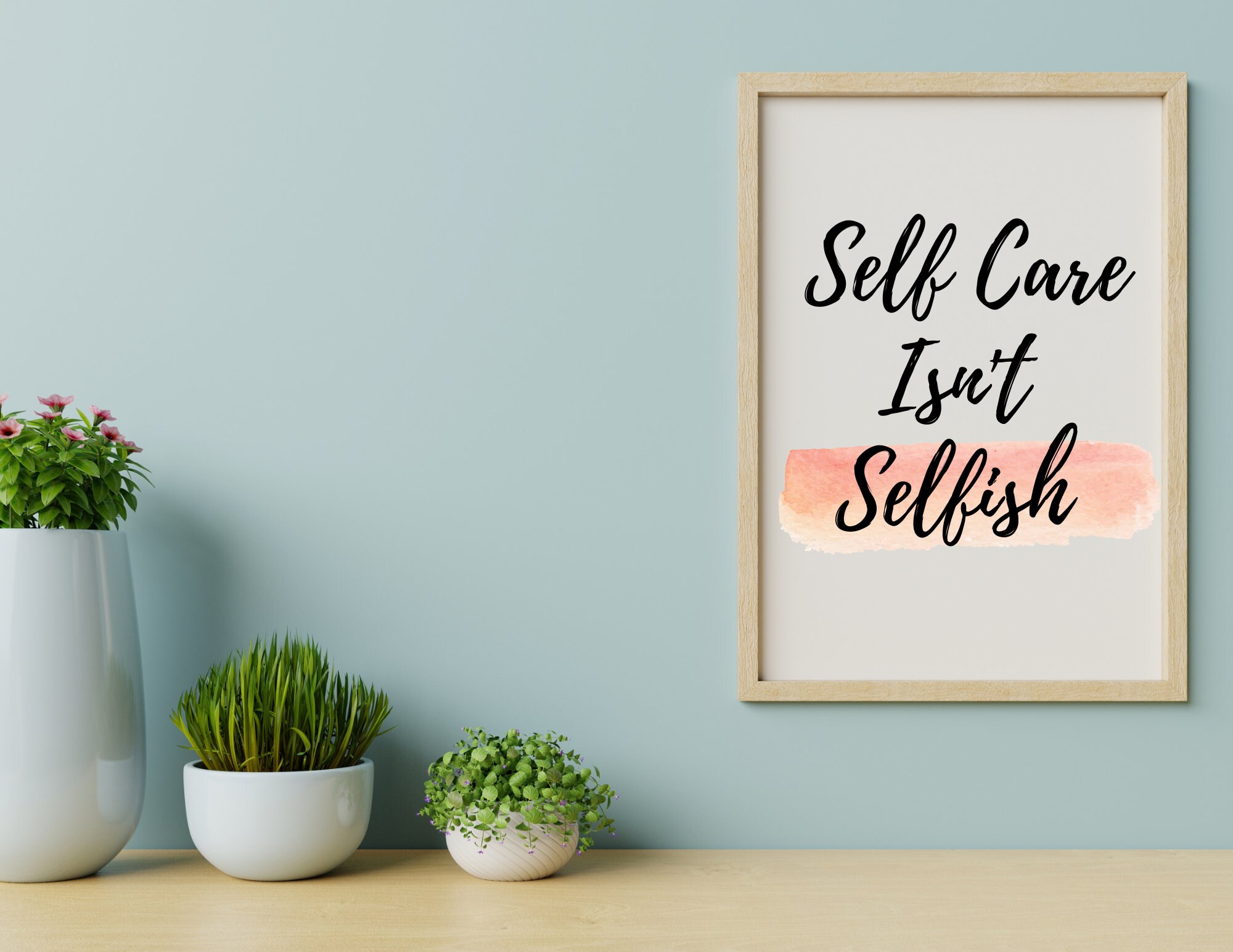 Self Care Quotes | Quotes Wall Art | Quotes Wall Decor | Printable ...