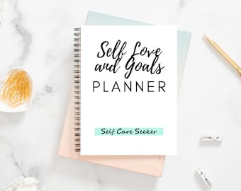 Goal Planner | Goal Tracker | Self Care Planner | Goal Planner Printable | Planner Printable | Self Care Planner Printable | Self Care