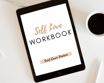 Self-Love Workbook | Self Love Journal | Self Care | Self Help Journal | Personal Growth | Self Care Journal