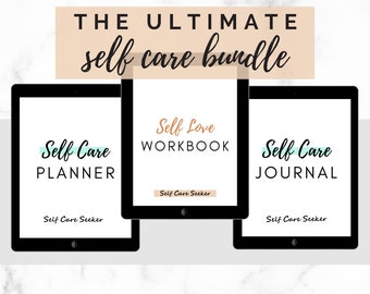 Self Care Printable | Self Care Planner | Self Care Journal | Self Love Workbook | Wellness Planner | Wellness Journal