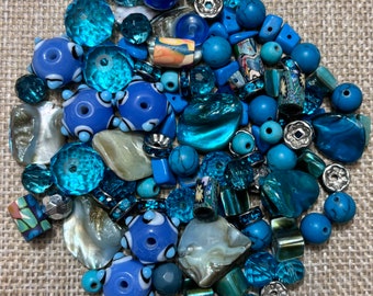 Vintage Lot Of Mixed Beads