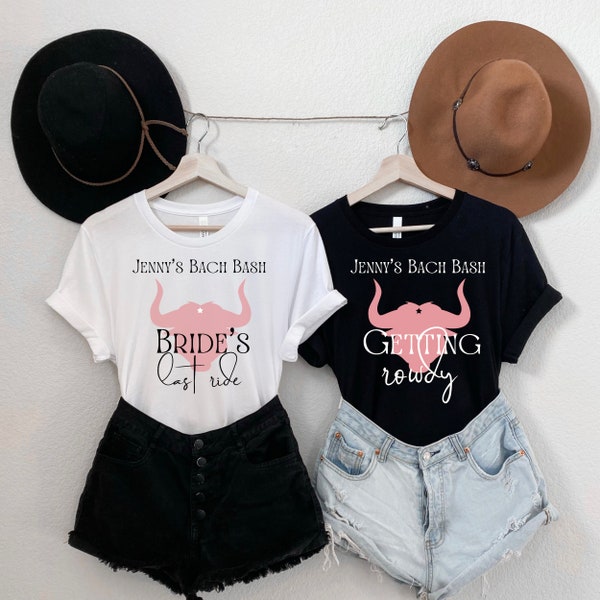 Bride es Last Ride Shirt, Nashville Bachelorette Shirts, Bach Baschi Shirt, Braut Party Shirts, Brautjungfern Shirts, Brautparty Geschenke