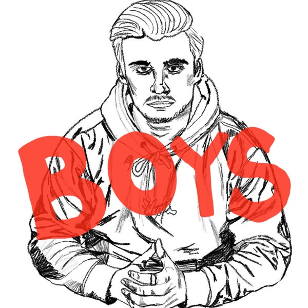 Ludwig “boys” sticker