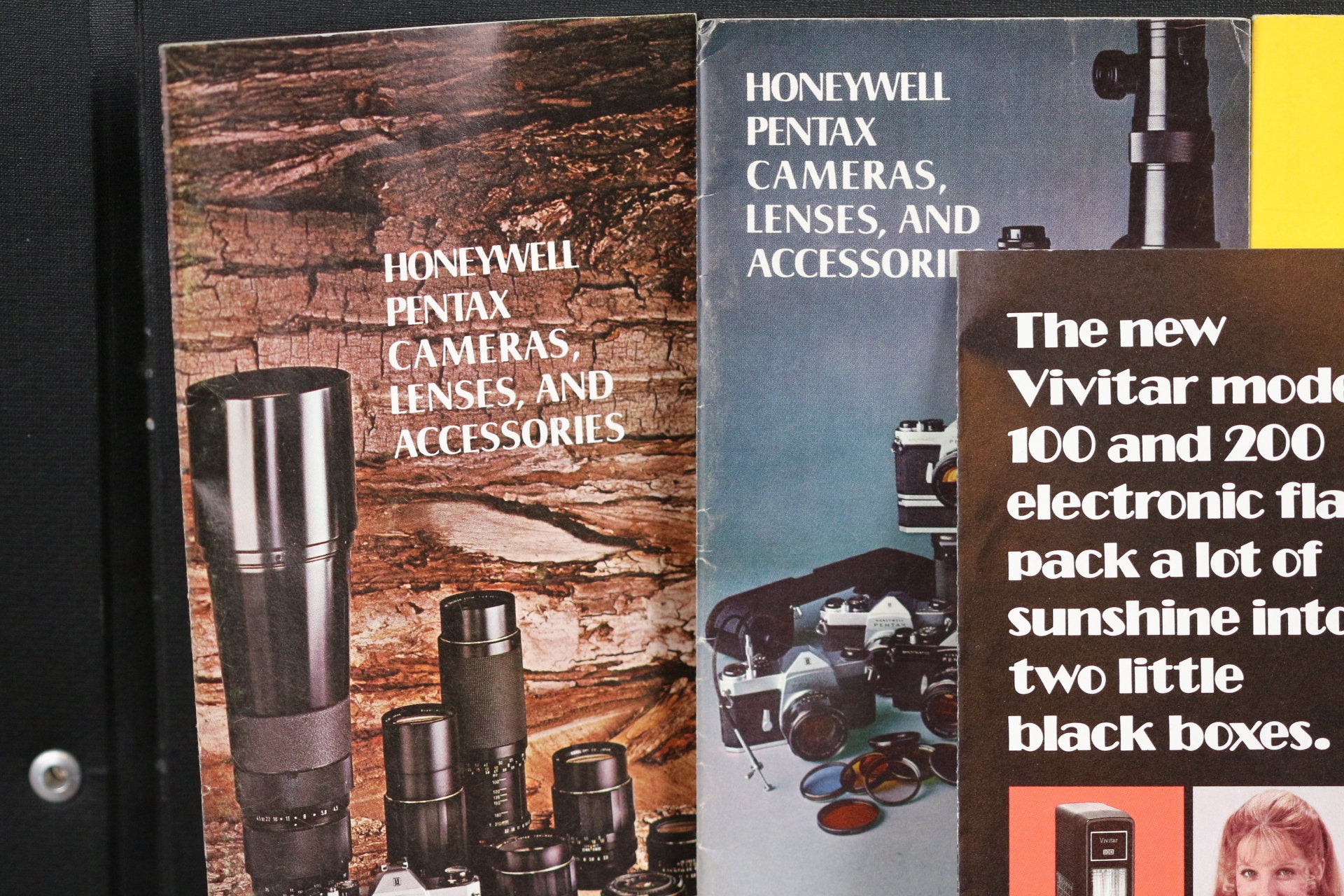 Vintage Cameras Vivitar Guides Honeywell Pentex Guides