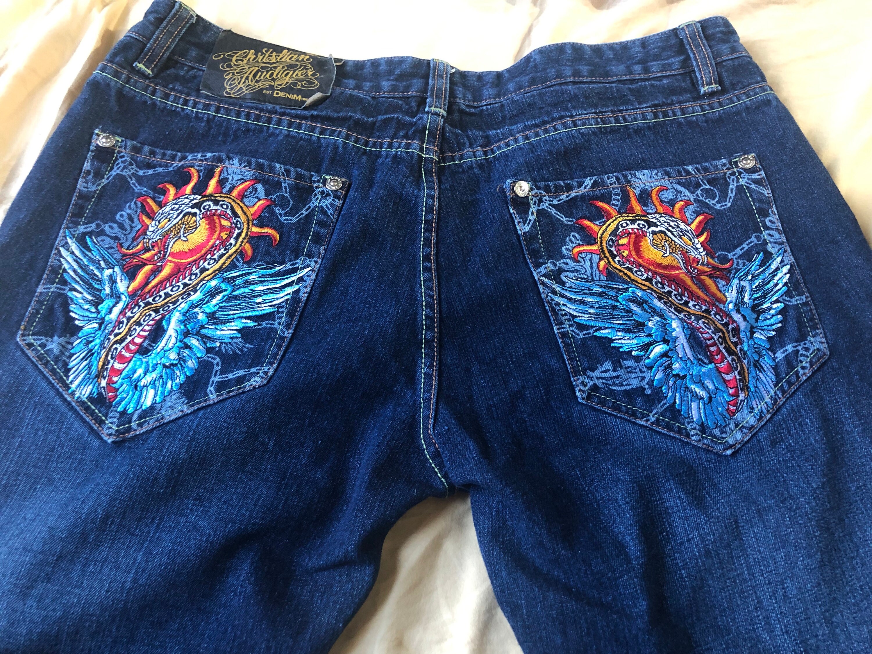 Aceptado Para editar Entrada Vintage Baggy Wide Christian Audigier Ed Hardy Jeans / Flaming - Etsy España Aceptado Para editar Entrada Vintage Baggy Wide Christian Audigier Ed Hardy Jeans / Flaming - Etsy España