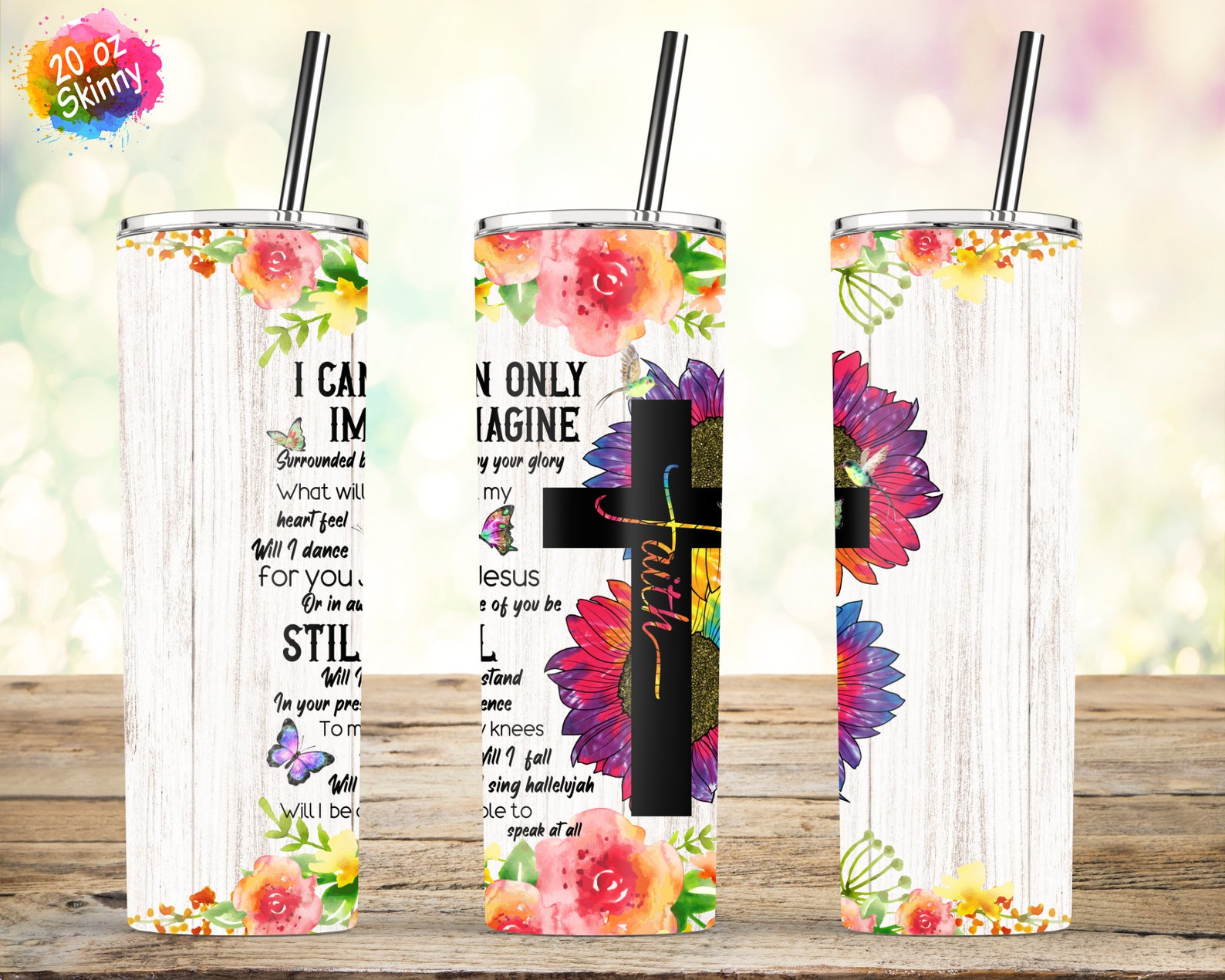 Christian Tumbler Wrap Religious Tumbler Bible Verse Etsy Canada