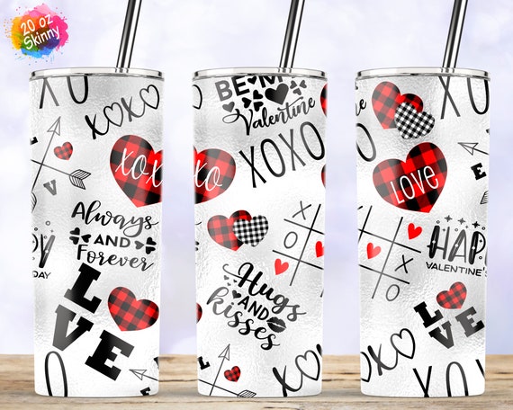 Cute Valentines Day Sayings Tumbler | Valentines Day Tumbler | Be Mine  Tumbler | Valentines Gift | 20oz Skinny Sublimation Tumbler w/Straw