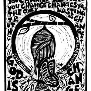 Linoprint Constant Metamorphosis