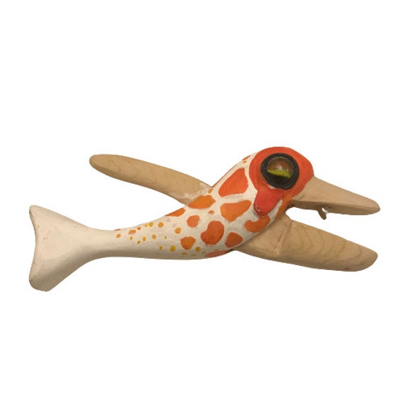 Wooden Fish Nut Cracker Nutcracker Collectible Nutcracker Etsy