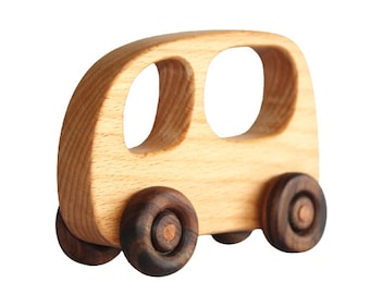 Wooden Toy Car Organic Toy Car  Push car toy Wooden car Wood toy car Baby toys Toddler toy Push car First birthday gift Baby boy gift