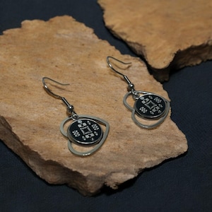 Boucles d'oreilles ringard à puces - Bijoux geek chic PCB | Boucles d'oreilles Cyberpunk Circuit Cadeau pour programmeurs et ingénieurs