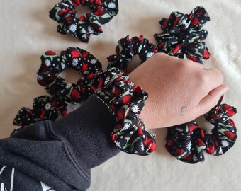 Bloemenscrunchies