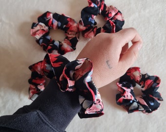 Bloemenscrunchies