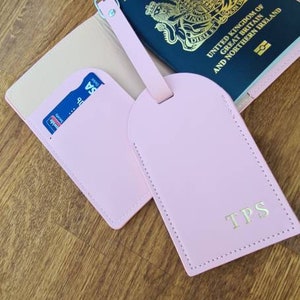 Personalised Passport Holder and Luggage Tag image 4