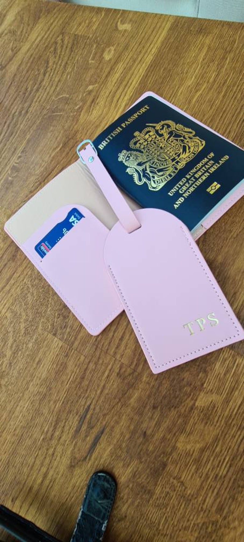 Personalised Passport Holder and Luggage Tag image 4