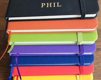 A5 personalised notebook..free delivery
