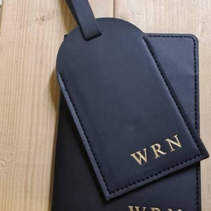 Personalised Passport Holder and Luggage Tag image 9