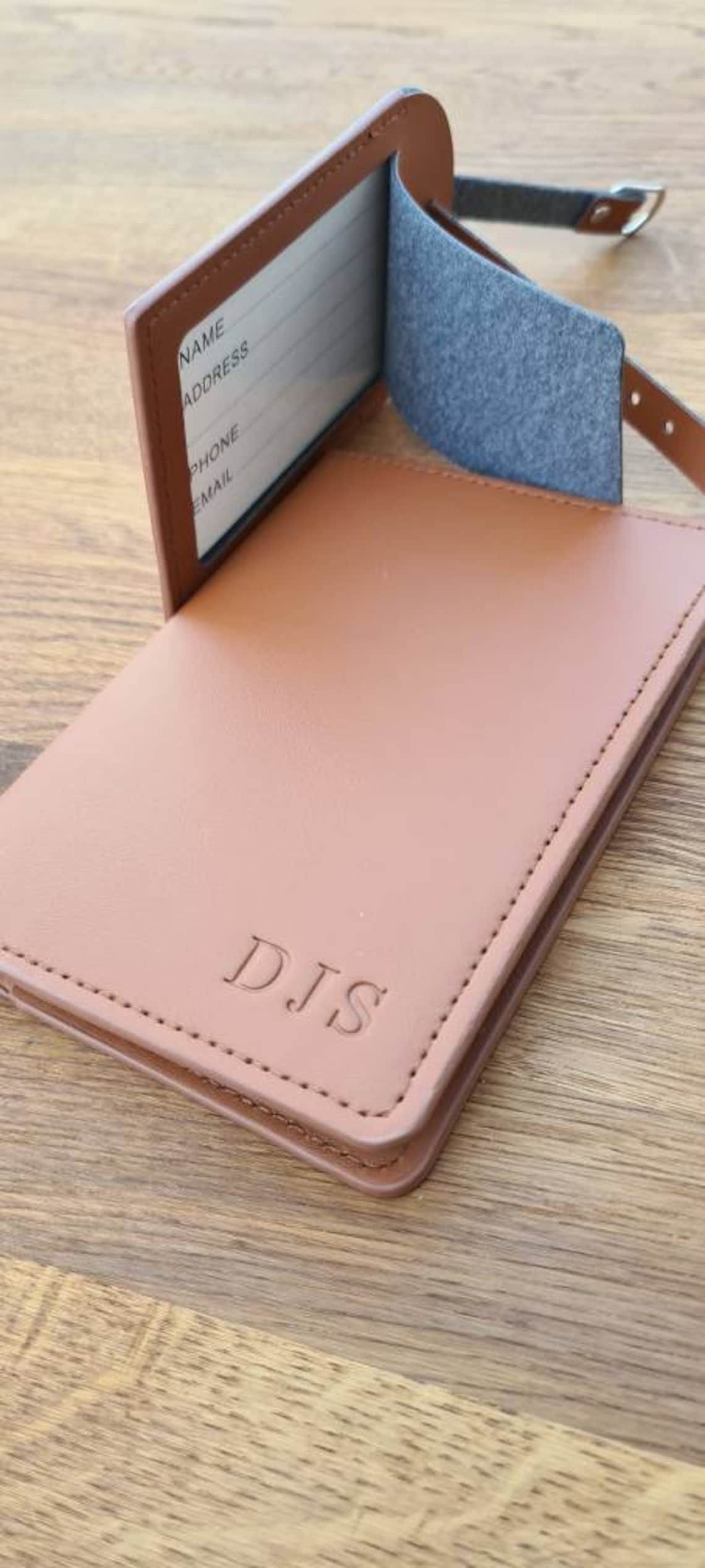 Personalised Passport Holder and Luggage Tag Etsy UK