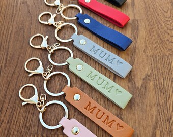 PERSONALISED KEYRING - Gold