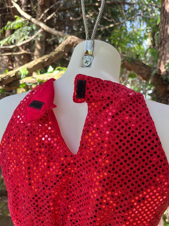 Firestarter Sequin Two-Piece Set – Red Festival O… - image 7