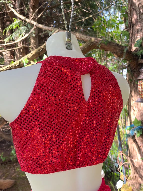Firestarter Sequin Two-Piece Set – Red Festival O… - image 5