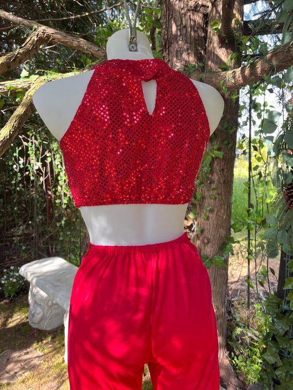 Firestarter Sequin Two-Piece Set – Red Festival O… - image 2